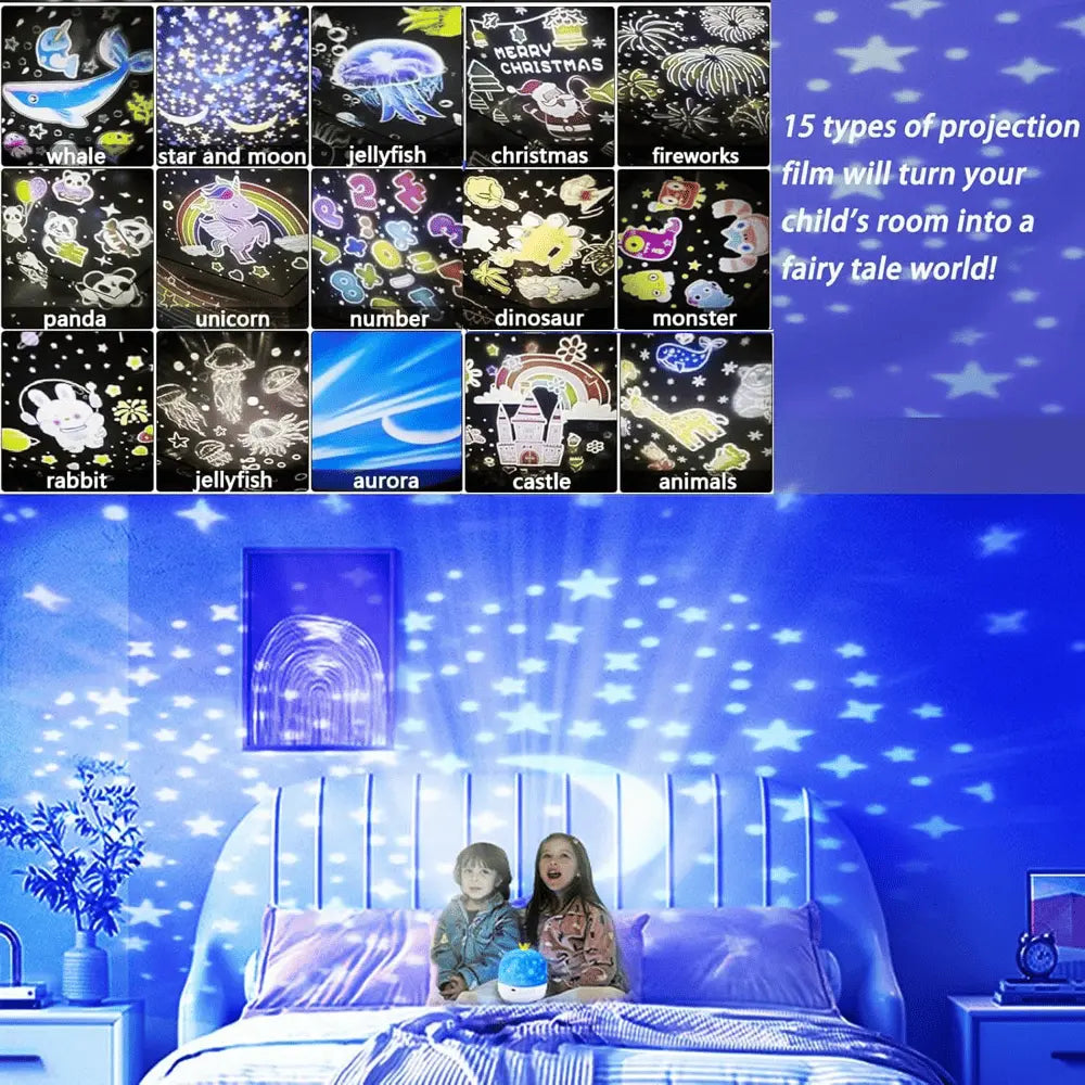 DreamLight™ | Magisches Projektor-Nachtlicht — Einschlafen wie im Märchen