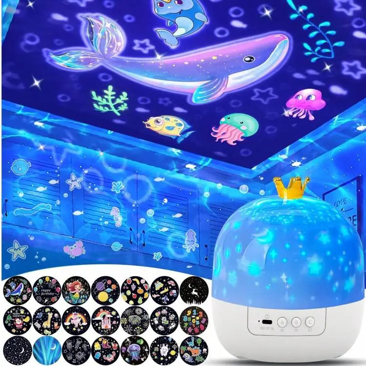 DreamLight™ | Magisches Projektor-Nachtlicht — Einschlafen wie im Märchen