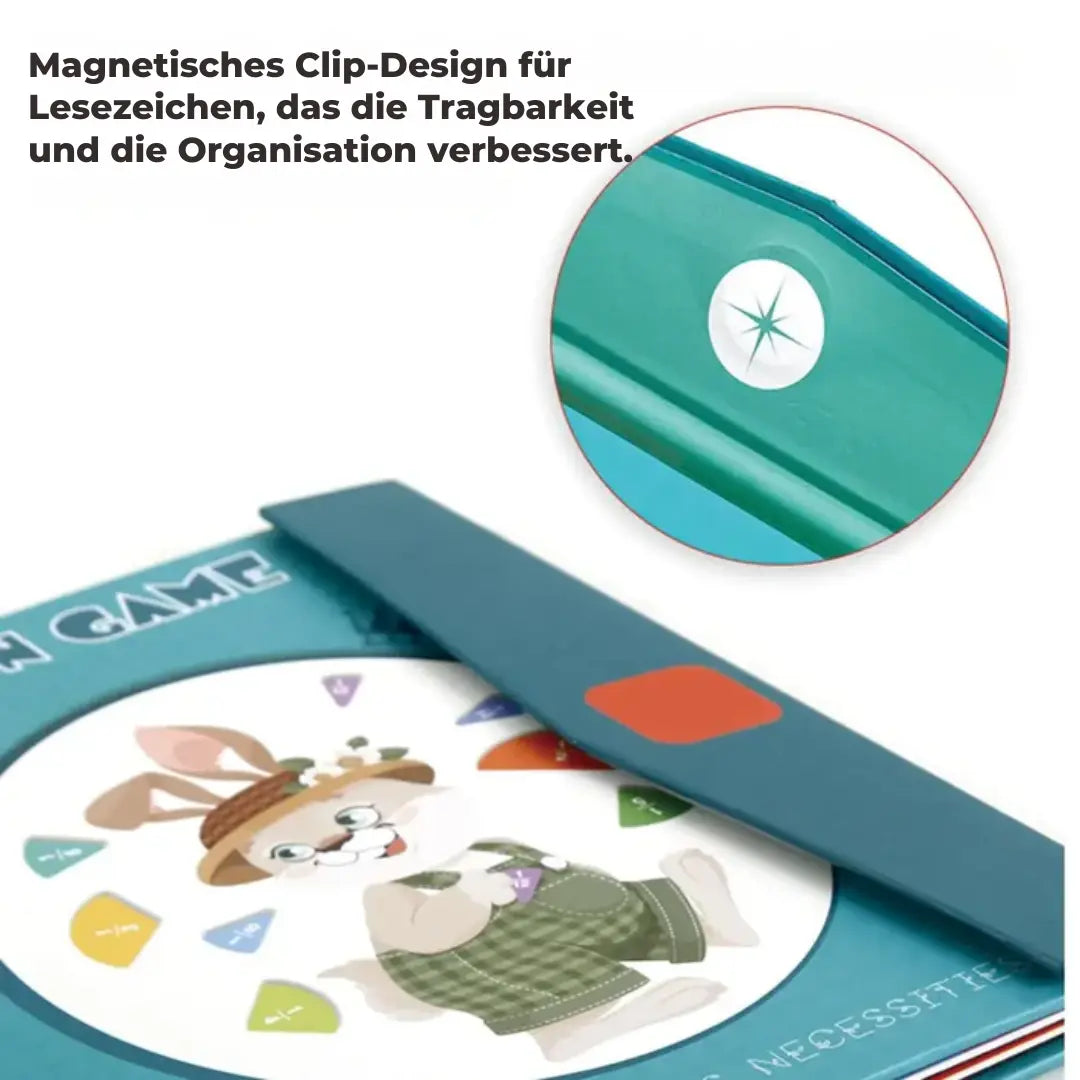 FractionMaster™ | Magnetisches Mathe-Set: Mathe-Lernset für Kinder (ab 6 Jahren)