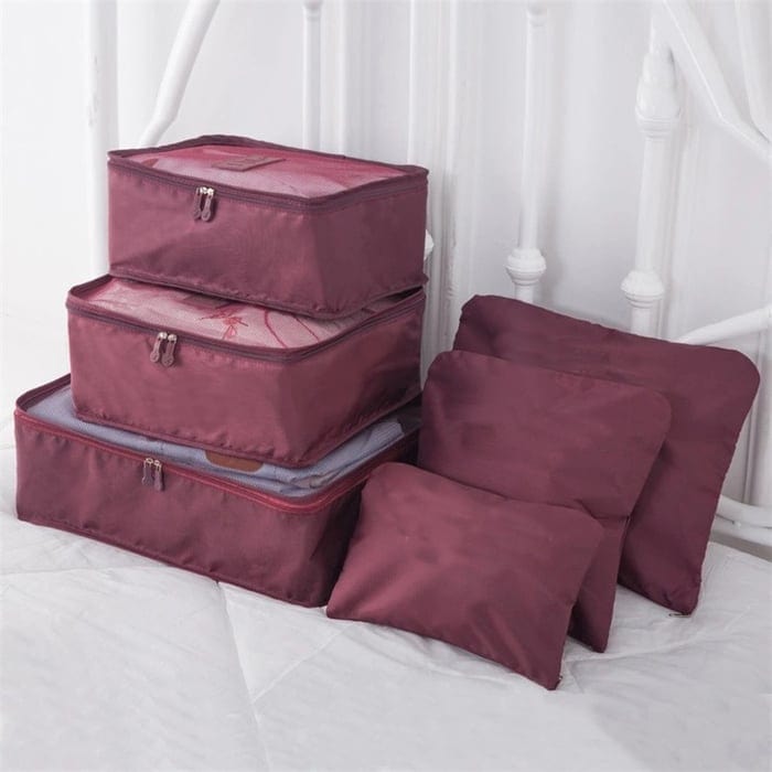 TravelOrganizer | 6-teiliges Packsystem für müheloses Reisen