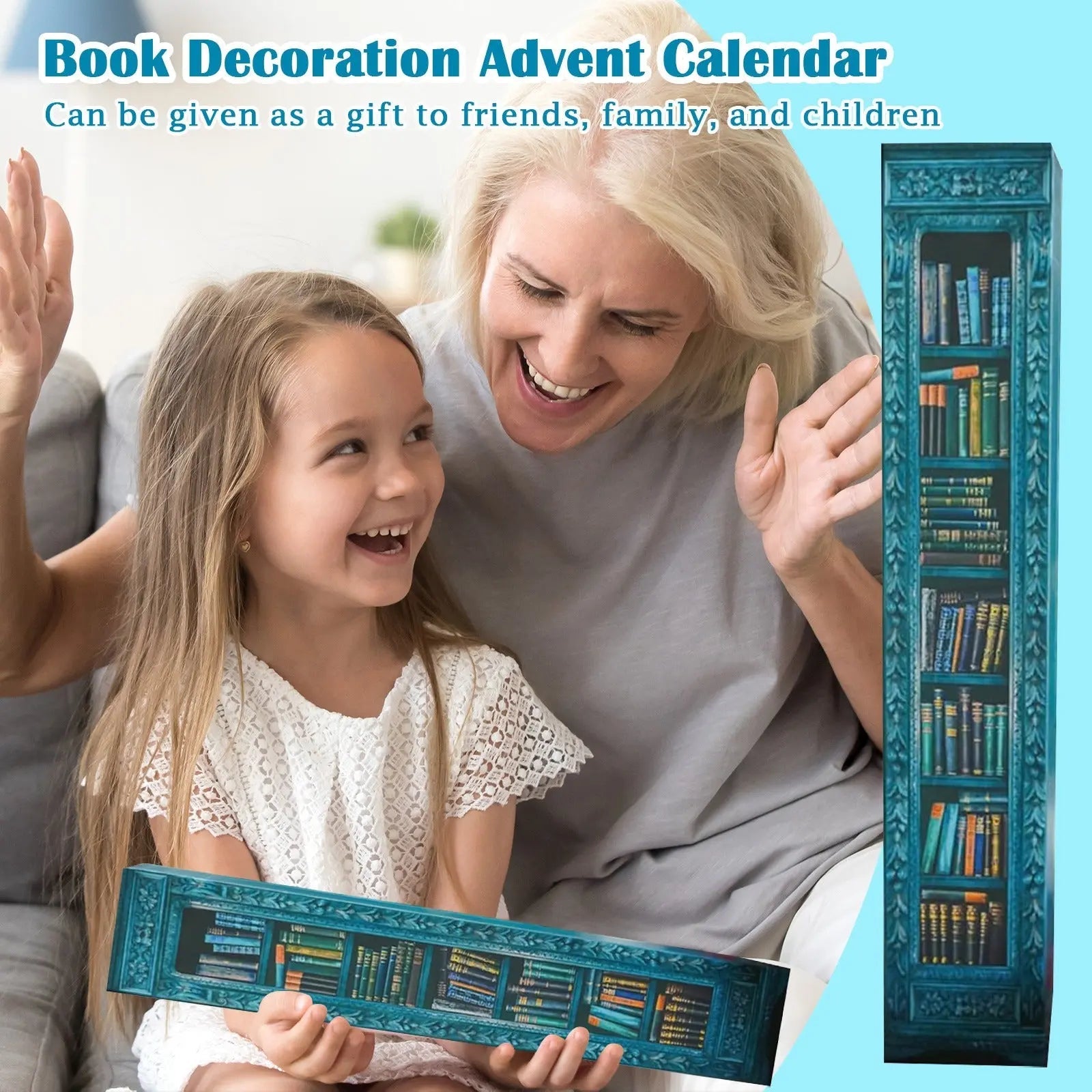 BookJoy™ | Mini-Buch Adventskalender – Tägliche Lesefreude erleben