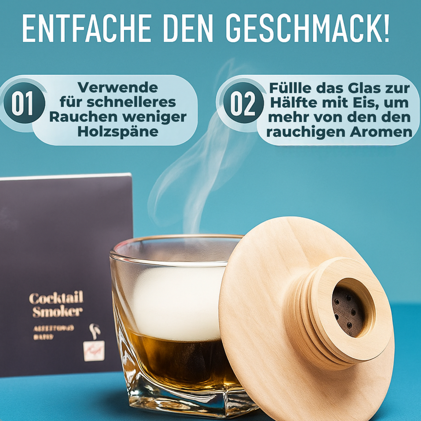 MistyCraft™ | Dein Cocktail-Smoker für unvergessliche Genussmomente