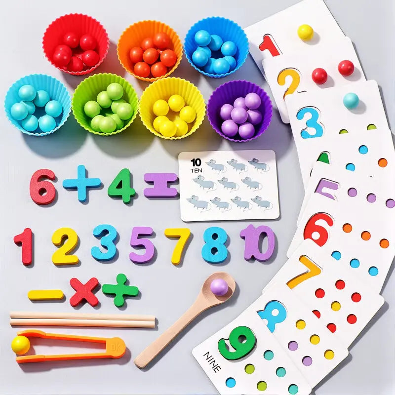 CountJoy™  | Montessori Mathe-Set — Spielerisch Mathe-Selbstvertrauen stärken