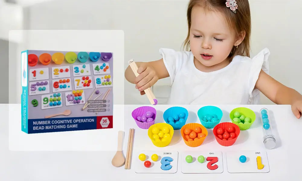 CountJoy™  | Montessori Mathe-Set — Spielerisch Mathe-Selbstvertrauen stärken