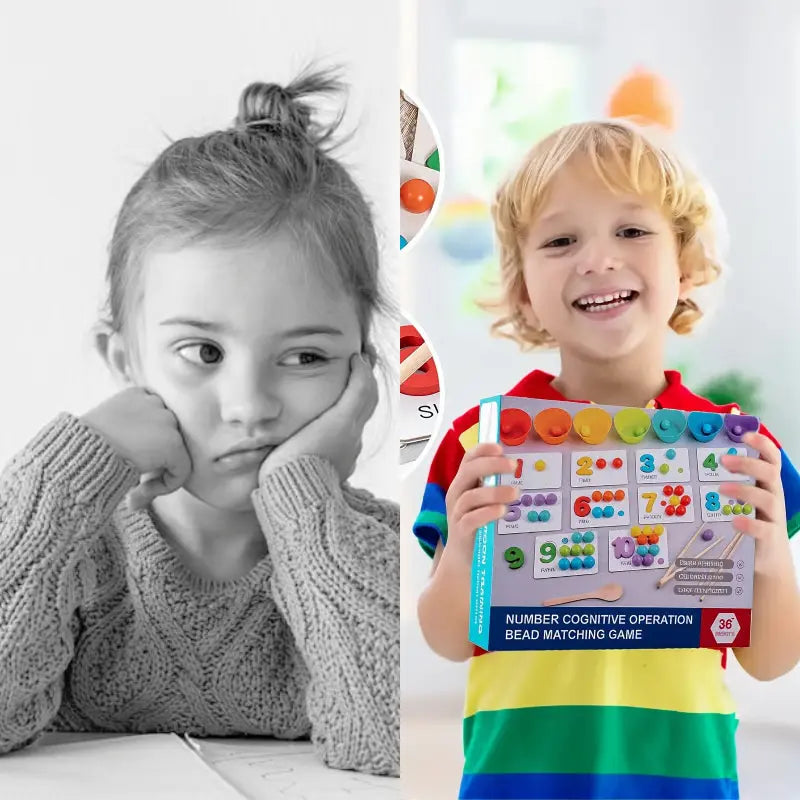 CountJoy™  | Montessori Mathe-Set — Spielerisch Mathe-Selbstvertrauen stärken