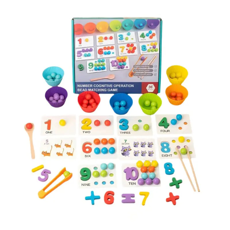 CountJoy™  | Montessori Mathe-Set — Spielerisch Mathe-Selbstvertrauen stärken
