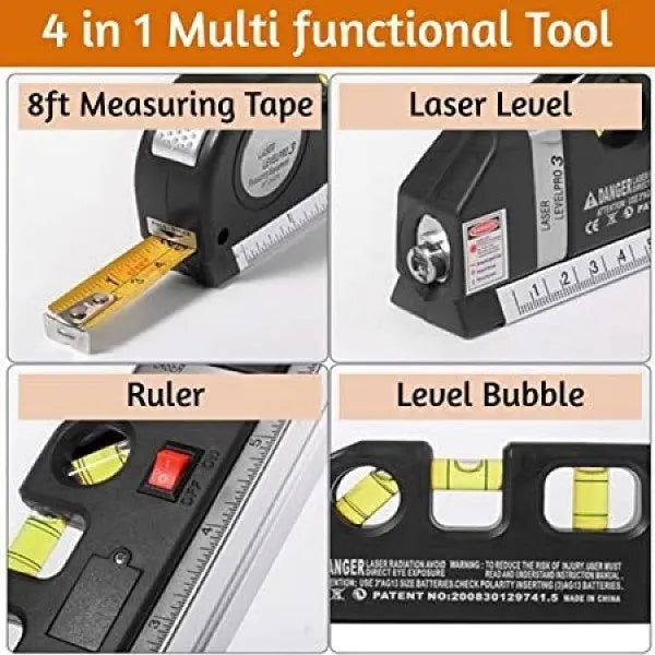 LaserLine™ | Multifunktionales Laserniveau – Genaues Messen und Ausrichten leicht gemacht