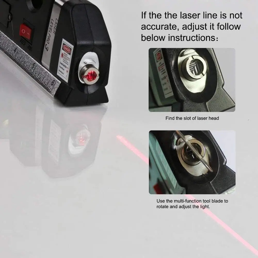 LaserLine™ | Multifunktionales Laserniveau – Genaues Messen und Ausrichten leicht gemacht
