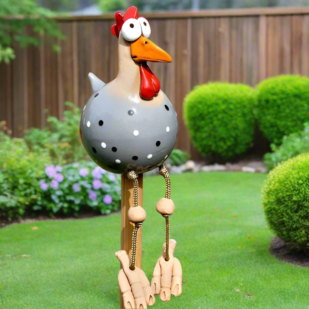 FunnyChicken™ | Keramik Huhn Garten Dekor [Letzter Tag Rabatt]