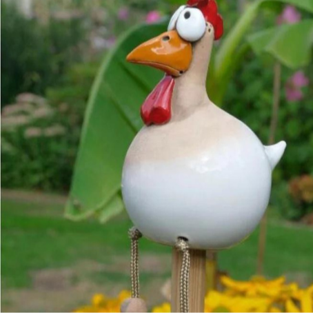 FunnyChicken™ | Keramik Huhn Garten Dekor [Letzter Tag Rabatt]