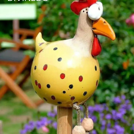 FunnyChicken™ | Keramik Huhn Garten Dekor [Letzter Tag Rabatt]