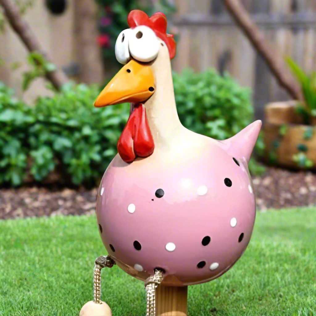 FunnyChicken™ | Keramik Huhn Garten Dekor [Letzter Tag Rabatt]