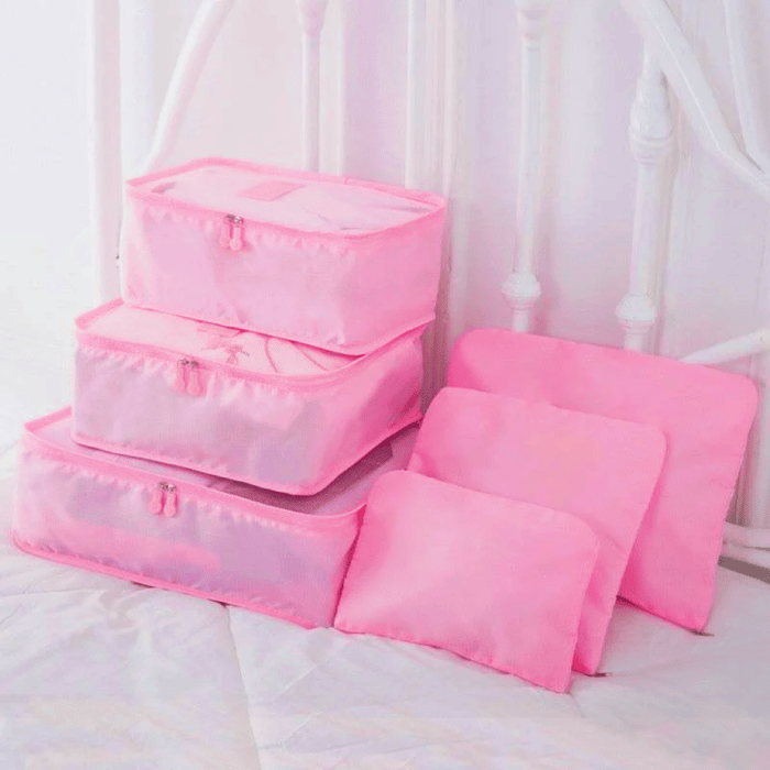 TravelOrganizer | 6-teiliges Packsystem für müheloses Reisen