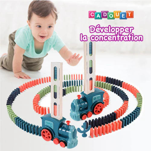 50 % Rabatt | Domino Train™ | Automatischer Domino-Zug für endlosen Spielspaß