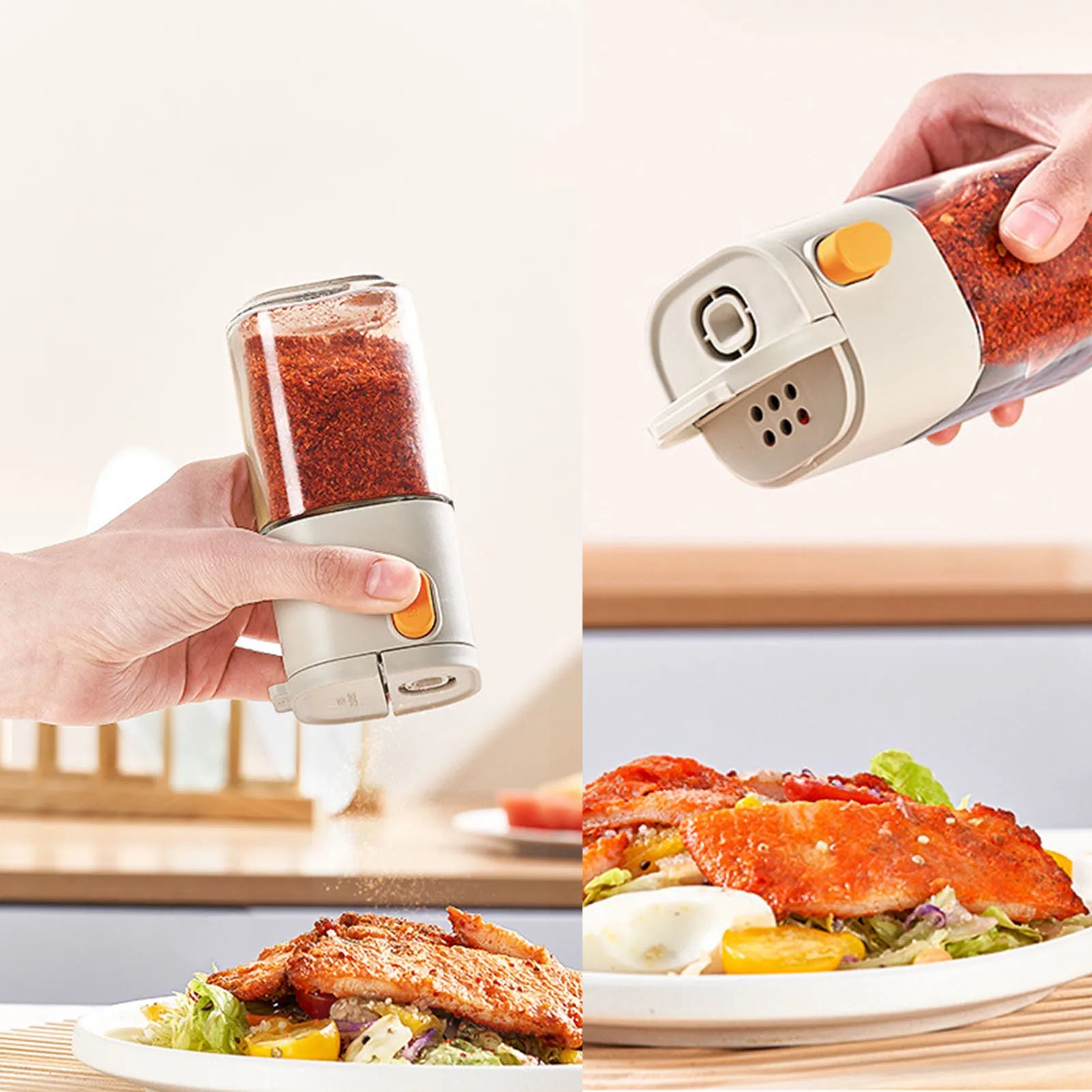 SpiceMaster™ | Gewürzgläser Set | Präzise Dosierung Für Perfekte Würze In Der Küche