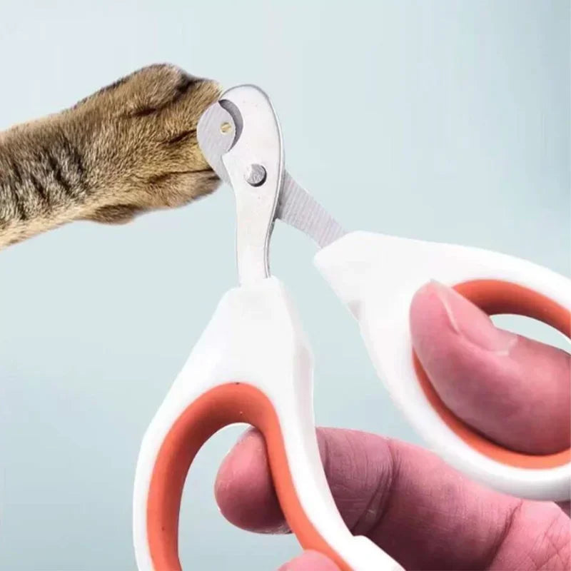Professionelle Krallenschneider für Katzen und Hunde | Edelstahl-Nageltrimmer für Haustiere – Präzise Krallenpflege für kleine Tiere