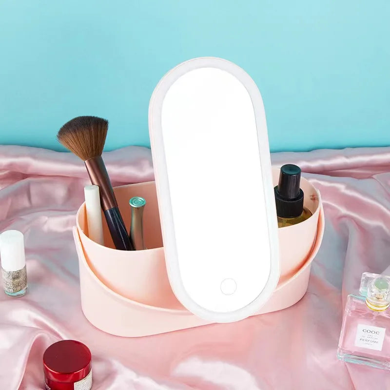 GlamBox | Der Make-up-Spiegel mit LED-Beleuchtung für die Schönheit unterwegs