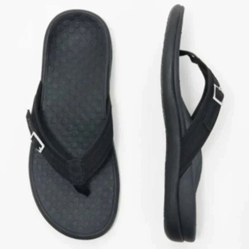 50% Rabatt | OrthoFlex™ | Orthopädische Damen-Sandalen mit Schnallen-Detail [Letzter Tag Rabatt]