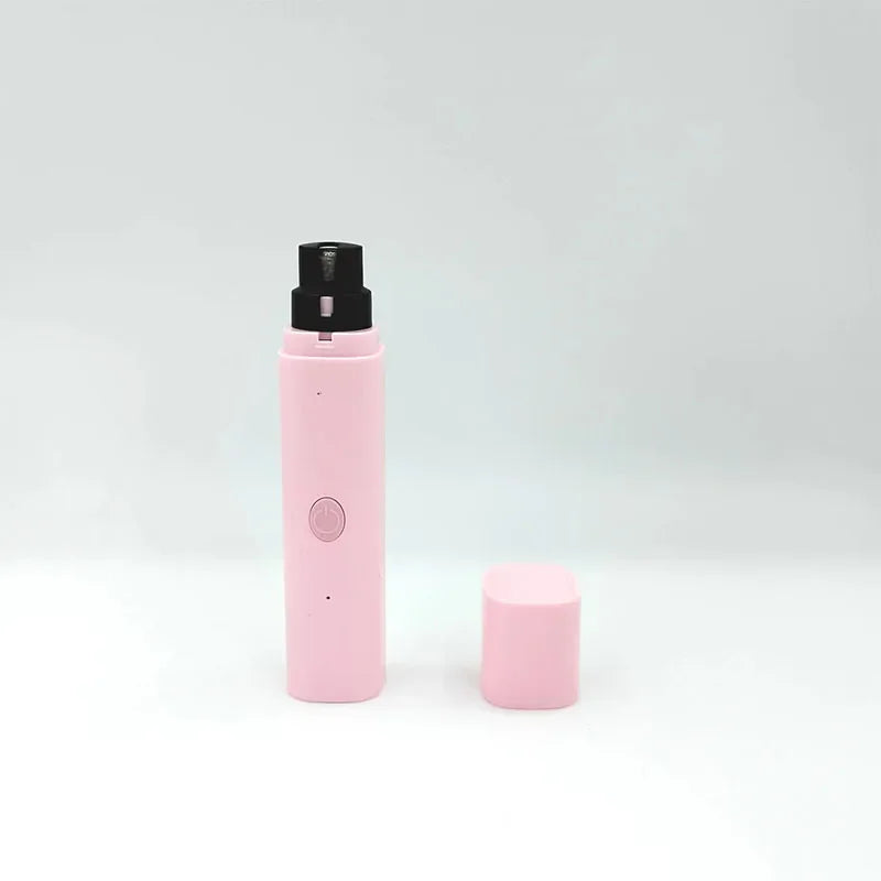 Elektrischer Hundekrallen-Schneider | Wiederaufladbarer USB Nail Grinder mit LED-Licht für Haustiere – Leiser Krallenpflege-Trimmer für Katzen und Hunde