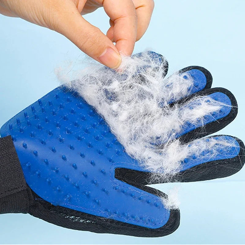 Silicone Pet Gloves | Katzen- und Hundehaarentfernung – Gummihandschuhe für Fellpflege und Entwirrung