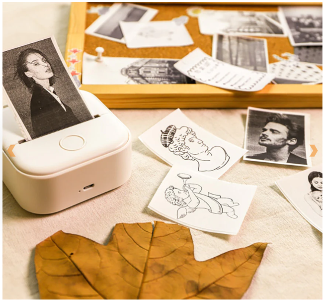 50% RABATT | Mini-Drucker™ | Kostenloses Druckpapier - Der Drucker, der nie Tinte braucht!