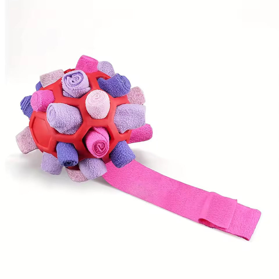 Snuffelball für Hunde – Interaktives Leckerli-Spiel für mentale Stimulation