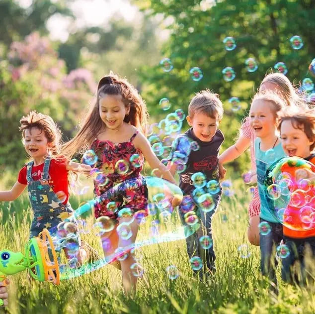 Bubble-Blaster™ | Seifenblasenstab — unendlicher Spielspaß für Kinderhände