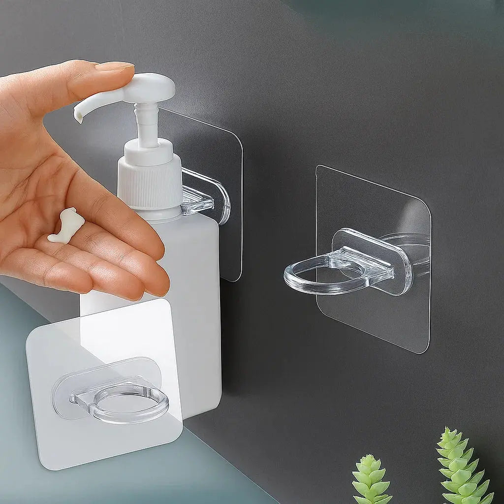 2+2 GRATIS | StickHook™ | Premium Selbstklebende Haken – Kein Bohren, extra Stauraum