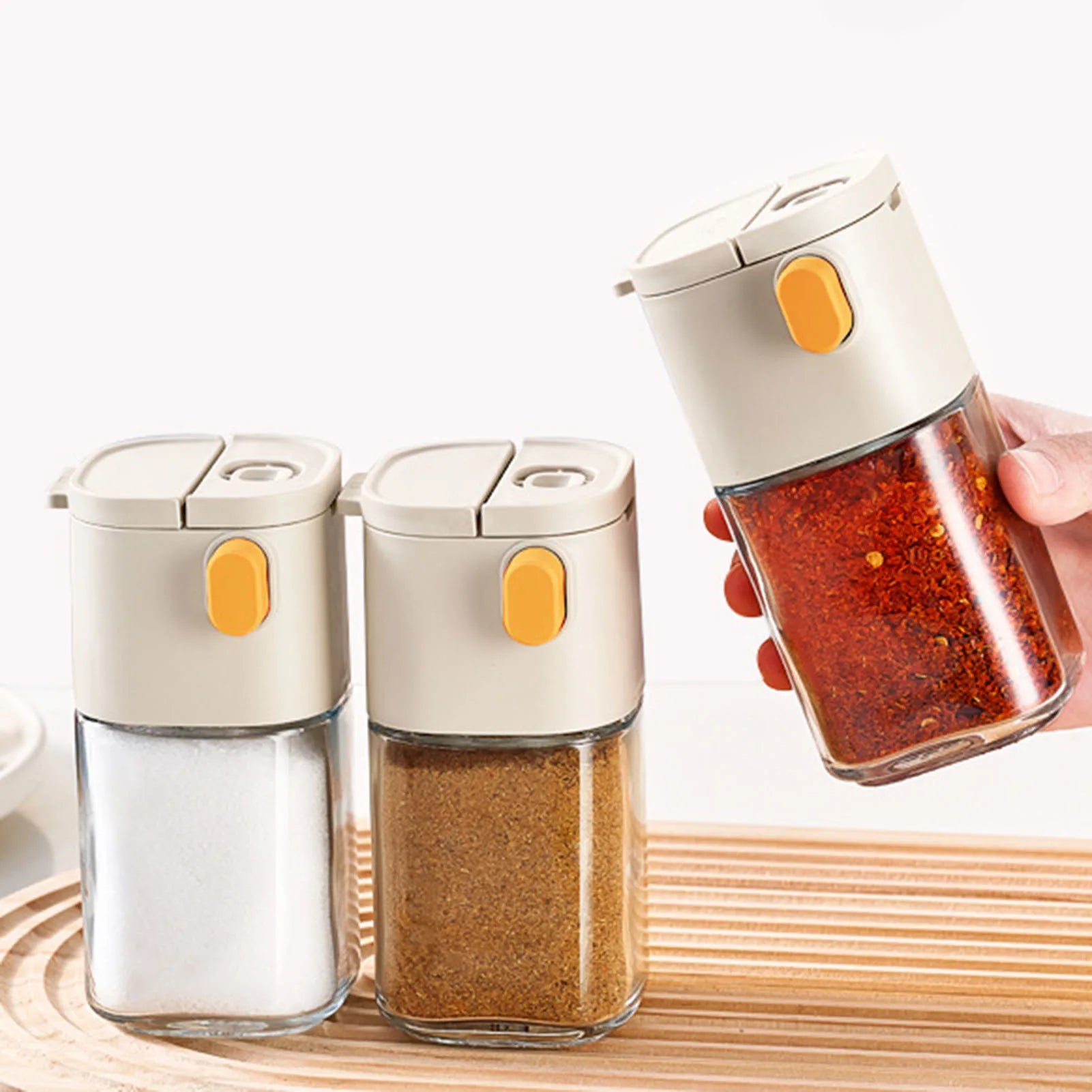 SpiceMaster™ | Gewürzgläser Set | Präzise Dosierung Für Perfekte Würze In Der Küche