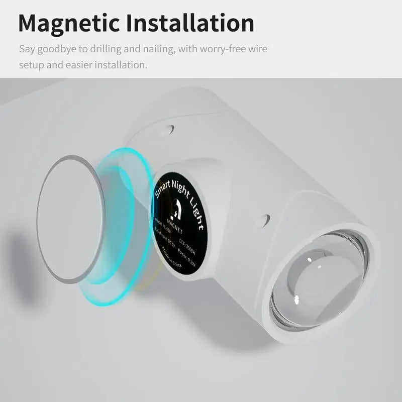 SmartGlow™ | Smart LED Nachtlicht — sanftes Licht für sichere Nächte