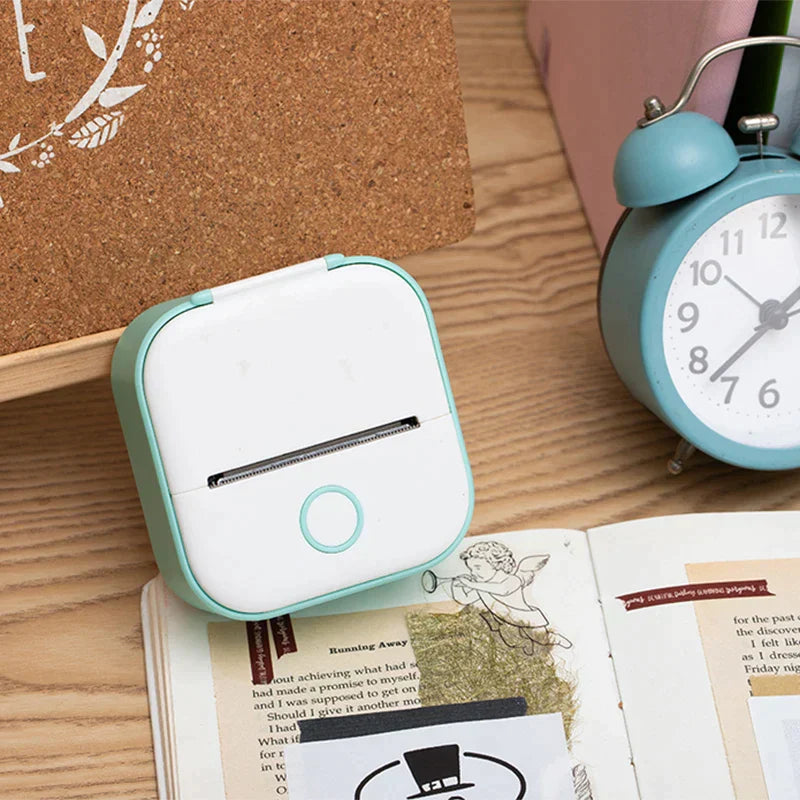 50% RABATT | Mini-Drucker™ | Kostenloses Druckpapier - Der Drucker, der nie Tinte braucht!