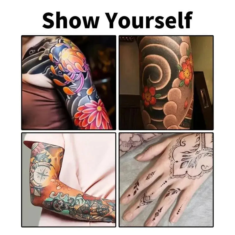 BodyArt Pro™ | Tattoo-Stifte für Body Art — Kreativer Spaß zu Halloween & Party 10er-Set