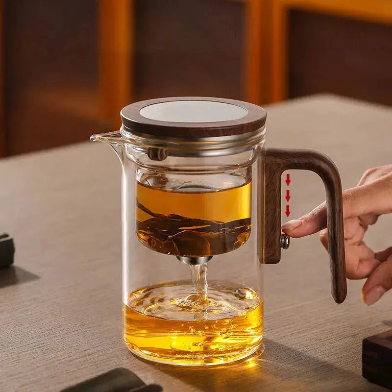 TeaHarmony™ | Teekanne Borosilikatglas — Elegante Zubereitung kreativer Teemischungen