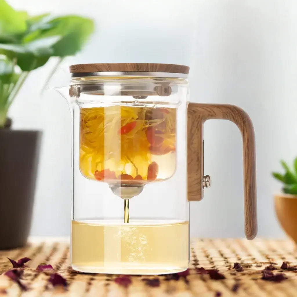 TeaHarmony™ | Teekanne Borosilikatglas — Elegante Zubereitung kreativer Teemischungen