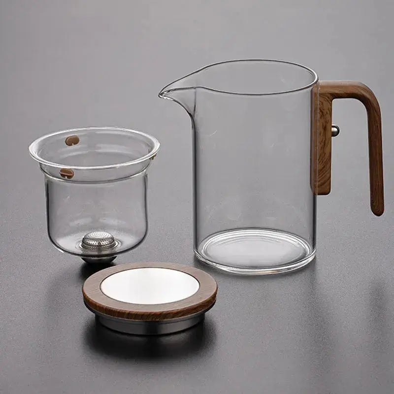 TeaHarmony™ | Teekanne Borosilikatglas — Elegante Zubereitung kreativer Teemischungen