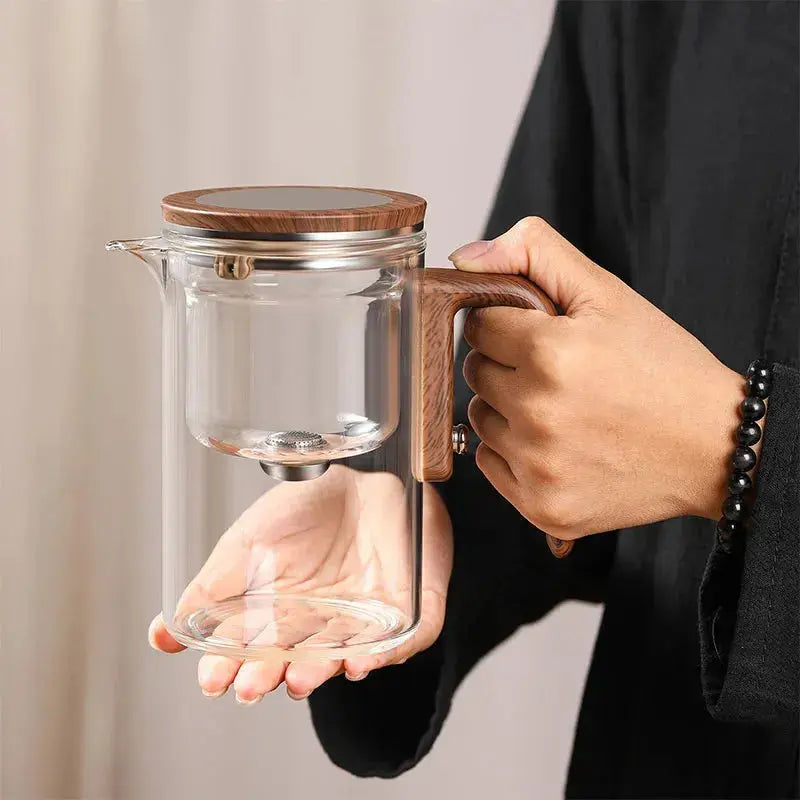 TeaHarmony™ | Teekanne Borosilikatglas — Elegante Zubereitung kreativer Teemischungen