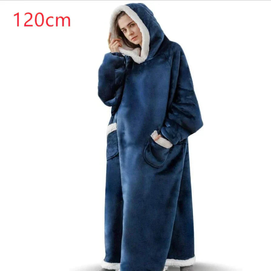 50% Rabatt | ComfyBlanket™ | Ultrawarmer Sherpa-Fleece-Hoodie für maximale Gemütlichkeit