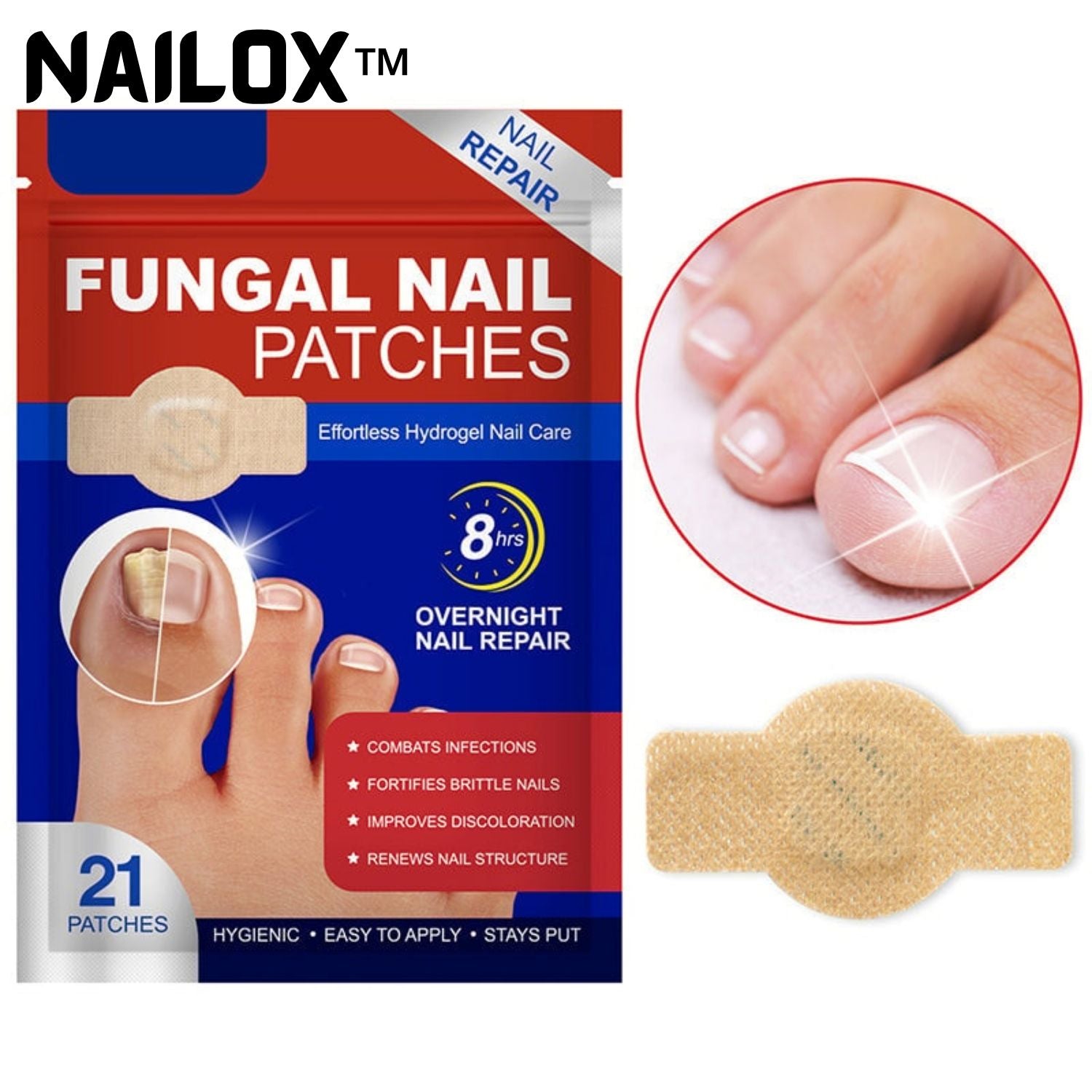 1+1 Gratis | Nailox™ | Klare, gesunde Nägel mit diskreter Pflege den ganzen Tag lang