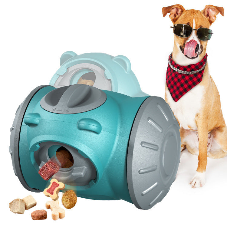 Interaktives Hunde-Slow-Feeding-Spielzeug | Swing-Auto-Form mit einstellbarem Futterausgabeloch für Langsame Fütterung und mentale Stimulation für Hunde und Katzen
