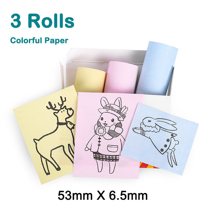 50% RABATT | Mini-Drucker™ | Kostenloses Druckpapier - Der Drucker, der nie Tinte braucht!