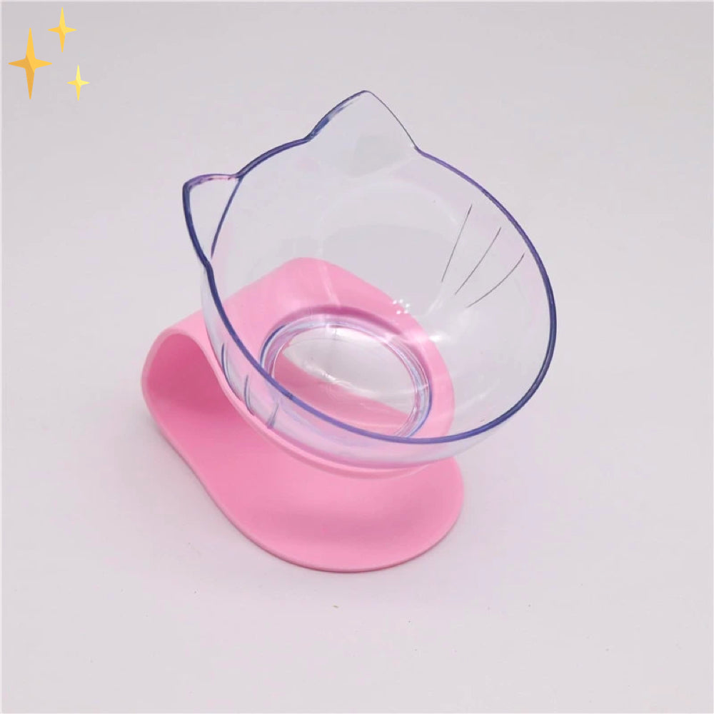 Katze Formige Futterschale für Katzen | Ergonomisches Design für gesunde Mahlzeiten und stilvolles Fressen