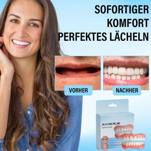 1+1 GRATIS | Denta™ | Relining-Set auf Silikonbasis