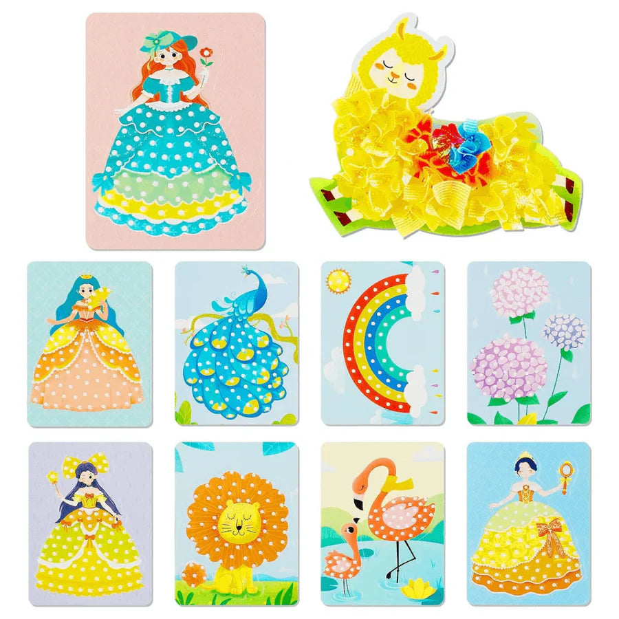 50% Rabatt | PatchWork™ | Kreatives Stoffmal-Set für Kinder