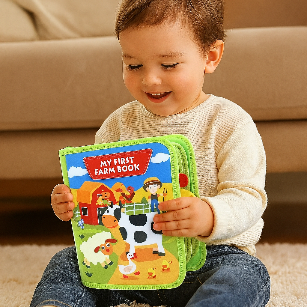 FarmTales™ | 20-in-1 Montessori Farm Busy Board für Kinder