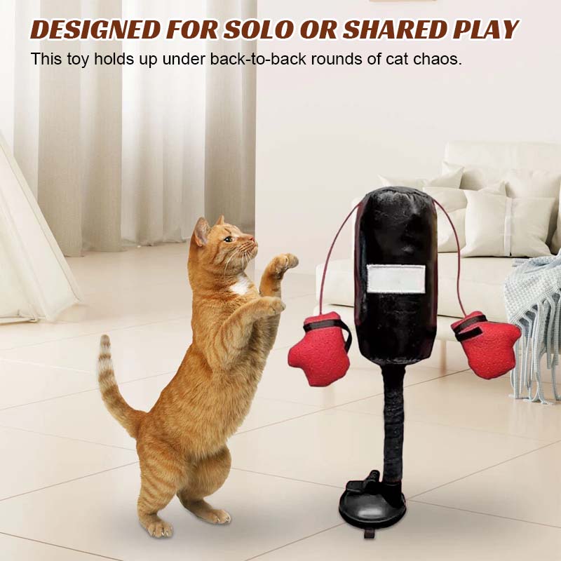 50% RABATT | PounceBag™ | Interaktiver Katzen-Boxsack für Spiel & Spaß