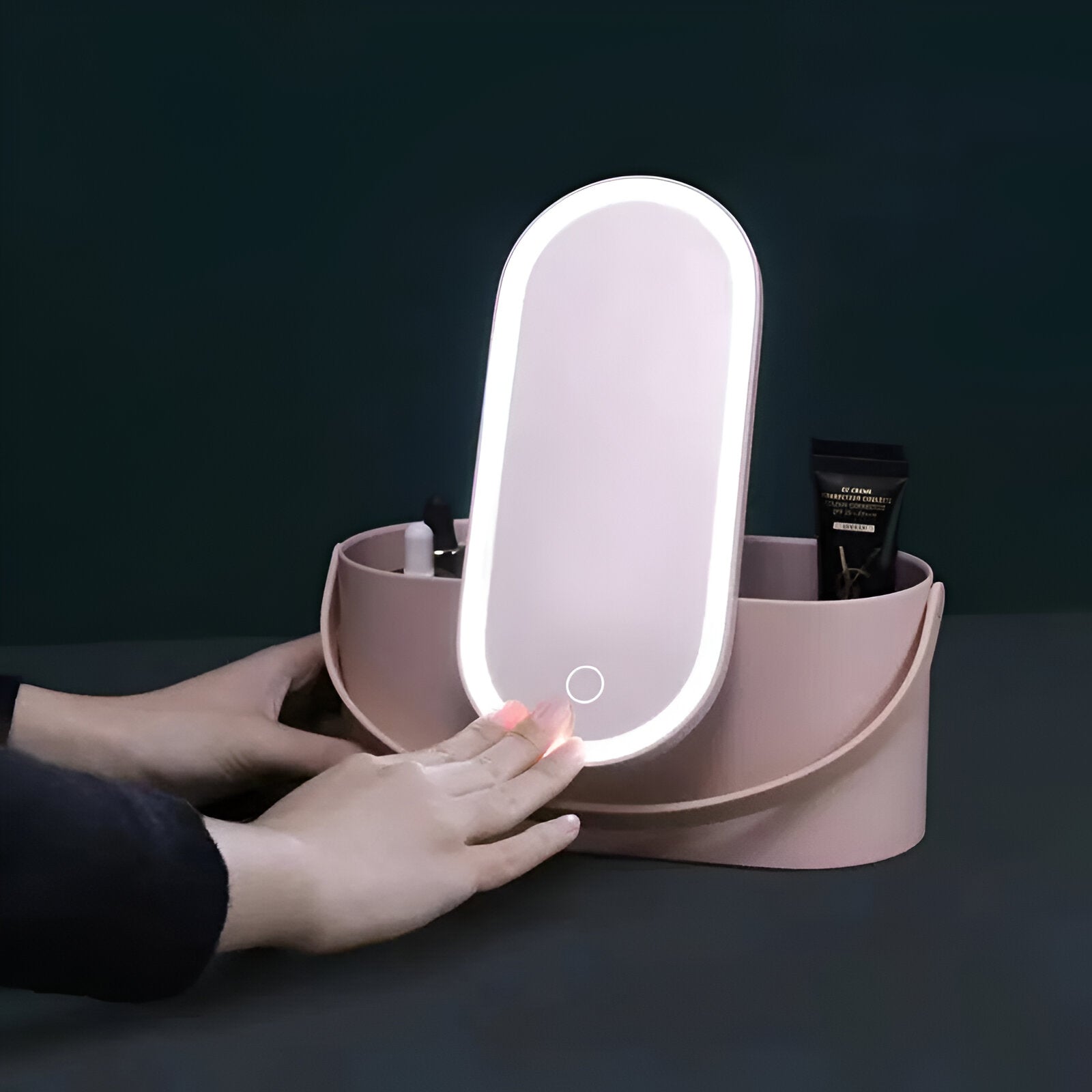 GlamBox | Der Make-up-Spiegel mit LED-Beleuchtung für die Schönheit unterwegs