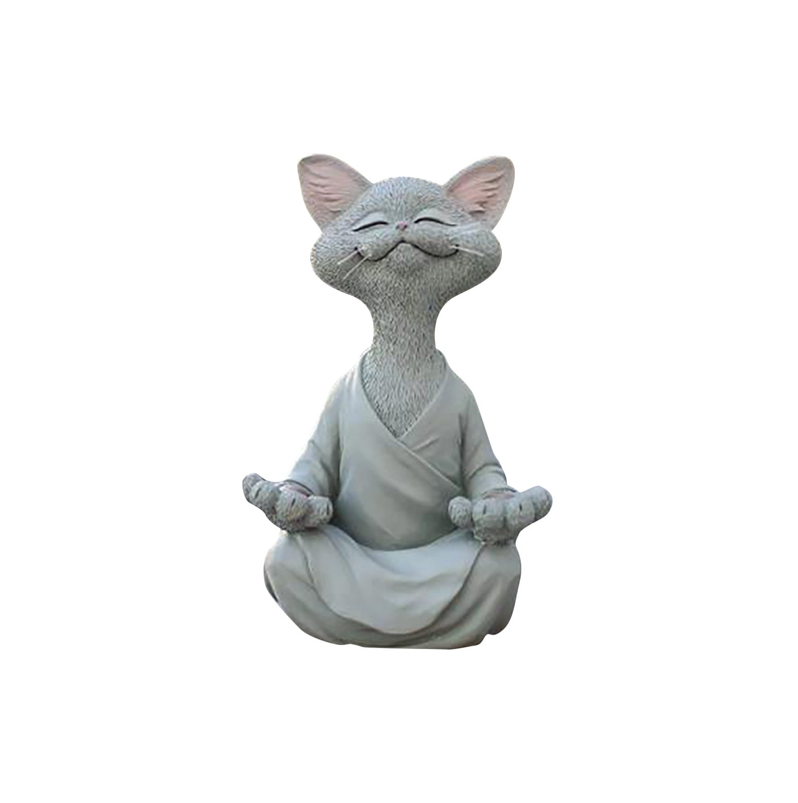 Buddha Katze Figur | Symbol der Ruhe und Weisheit für Ihr Zuhause