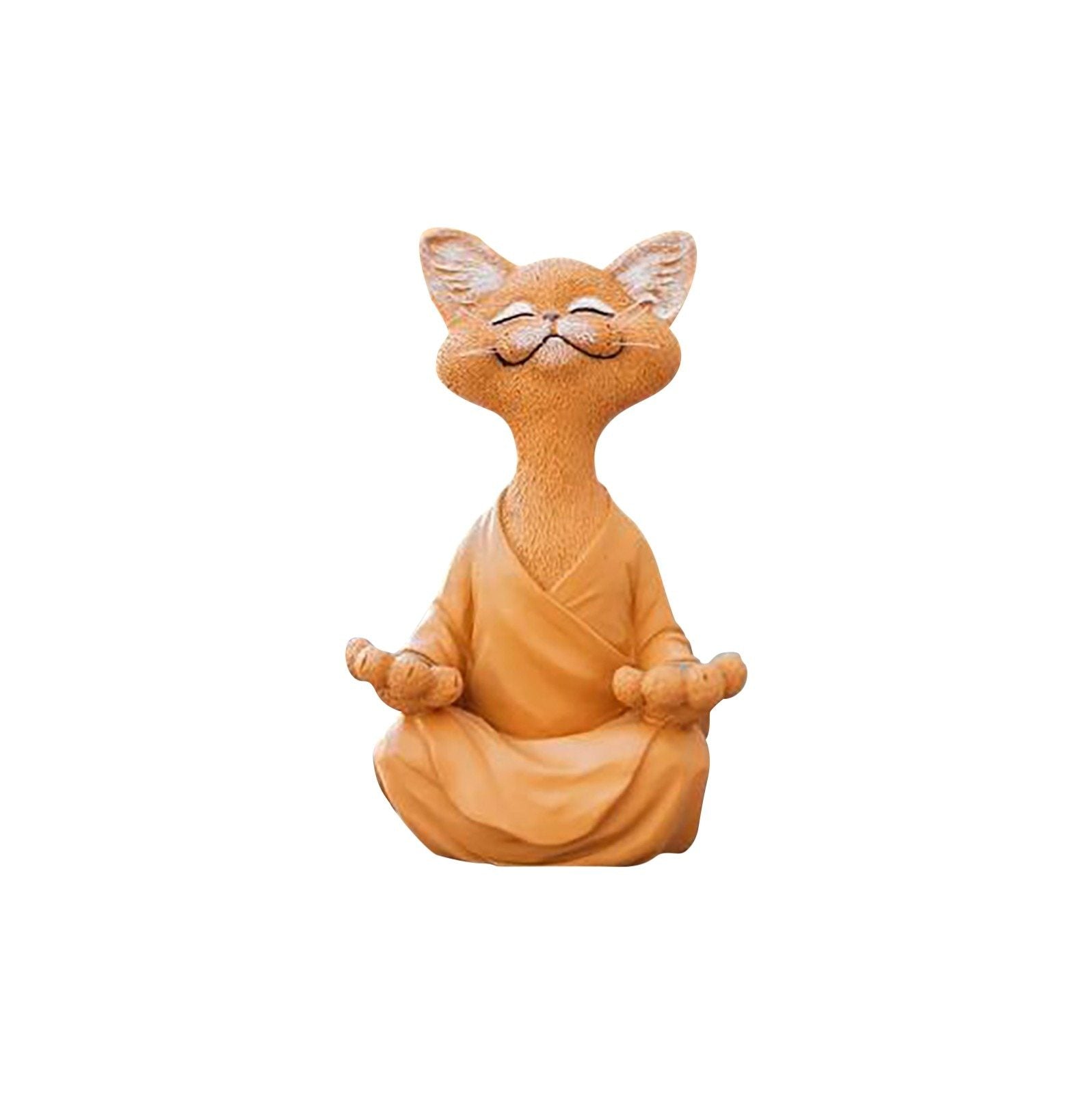 Buddha Katze Figur | Symbol der Ruhe und Weisheit für Ihr Zuhause