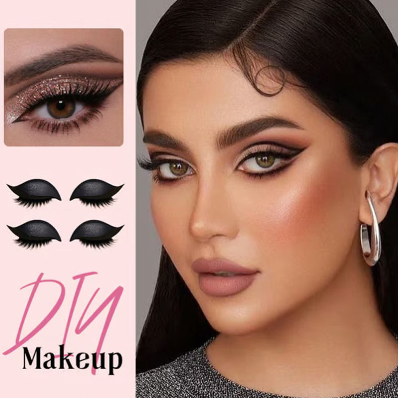 1+2 GRATIS | GlamLash™ | 3-in-1-Lidschatten, Eyeliner & Wimpernsticker – perfekter Augenaufschlag in Sekundenschnelle!