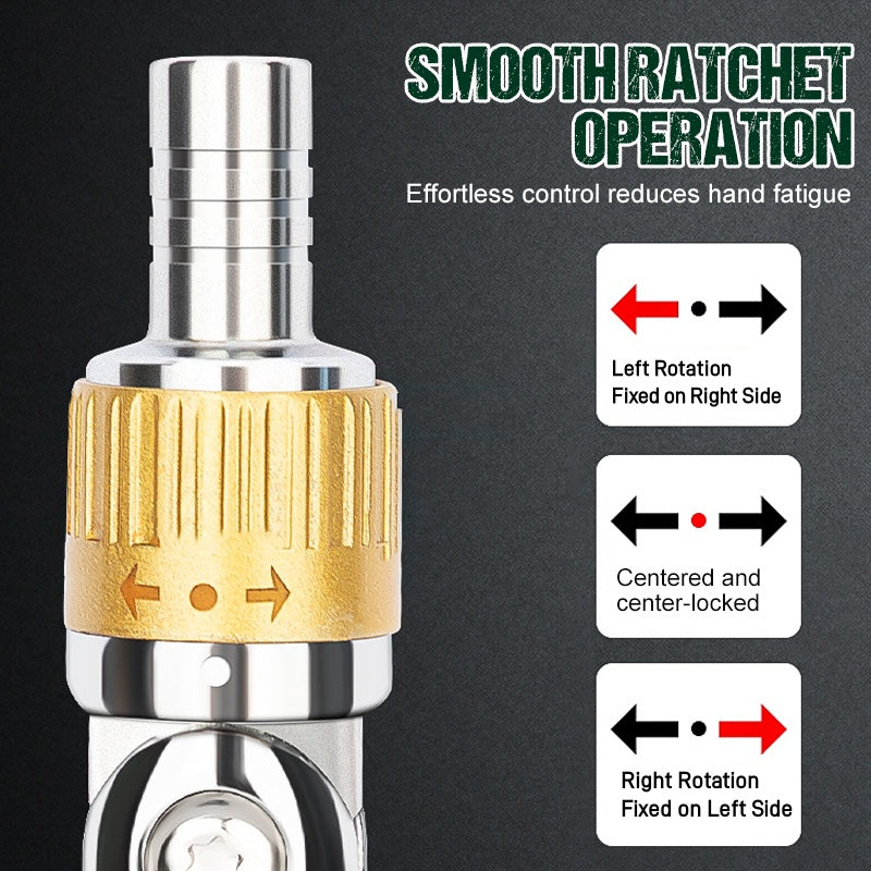 MultiScrew™ | 14-in-1 Schraubendreher mit verstellbarer Ratsche